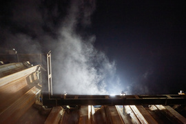 Na przekopie betonują śluzę