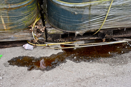 Problem z beczkami na Radomskiej