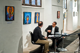 Madonny w krużganku galerii