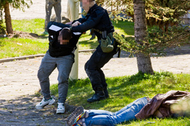 Głośne zatrzymania w Suchaczu