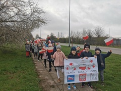 „Żywa” lekcja patriotyzmu w Przedszkolu i Żłobku Mały Europejczyk w Elblągu
