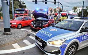 Kolejne zderzenie przy szkole muzycznej