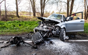 Wypadek w Karczowiskach, zginął jeden z kierowców