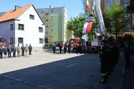 Apel z okazji Dnia Strażaka w Braniewie