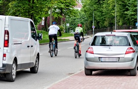 Dotarł na rowerze na Jasną Górę, by pomóc hospicjum (aktualizacja)