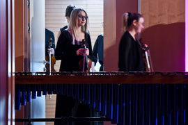 Batuta, marimba i muzyczny egzamin