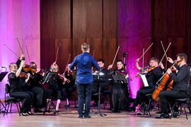 Batuta, marimba i muzyczny egzamin