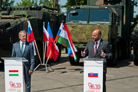 V4, czyli ministrowie obrony w Elblągu