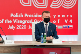 V4, czyli ministrowie obrony w Elblągu