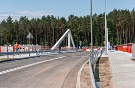 Pierwszy most nad przekopem oddany do użytku