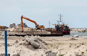 Pierwszy most nad przekopem oddany do użytku