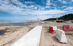 Pierwszy most nad przekopem oddany do użytku Pierwszy most nad przekopem oddany do użytku
