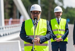 Pierwszy most nad przekopem oddany do użytku