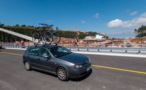 Pierwszy most nad przekopem oddany do użytku