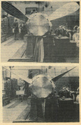 Śruba nastawna dla Daru Młodzieży na stacji prób - zdjęcia z Głosu Zamechu 10-20.11.1981