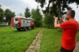 Z ziemi włoskiej na camping do Elbląga