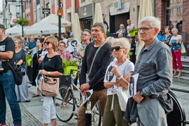 Wolne media. Elblążanie protestują Wolne media. Elblążanie protestują