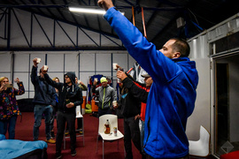 Zobacz podniebny rekord świata oczami skoczka
