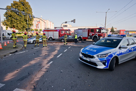 Wypadek na płk. Dąbka. Utrudnienia w ruchu