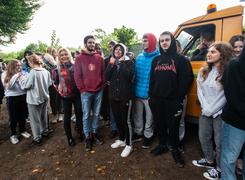 Wystarczyła godzina, by zebrać górę śmieci....