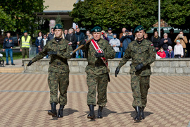 Pułk ze sztandarem