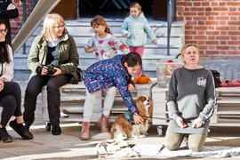 Tosia w roli terapeutki