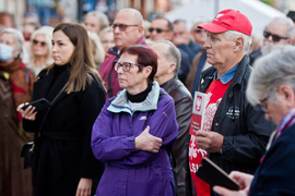 \"Zostajemy w Europie\". Prounijna pikieta w Elblągu
