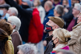 \"Zostajemy w Europie\". Prounijna pikieta w Elblągu
