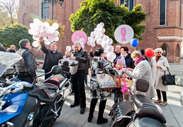 Kochają życie i pokazują to innym. Marsz Amazonek w Elblągu