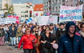Kochają życie i pokazują to innym. Marsz Amazonek w Elblągu