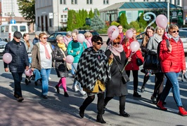 Kochają życie i pokazują to innym. Marsz Amazonek w Elblągu
