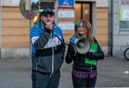 Prounijnie i przeciw wysokim cenom. Kolejny protest w Elblągu zdjęcie nr 250984