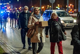 Prounijnie i przeciw wysokim cenom. Kolejny protest w Elblągu