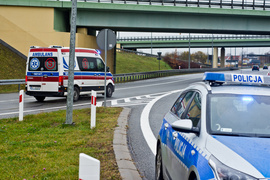 Tragiczny wypadek na węźle Wschód, zginęła 12-latka