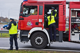 Tragiczny wypadek na węźle Wschód, zginęła 12-latka