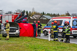 Tragiczny wypadek na węźle Wschód, zginęła 12-latka