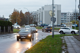 Bema z objazdem, kierowcy stoją w korkach zdjęcie nr 251390