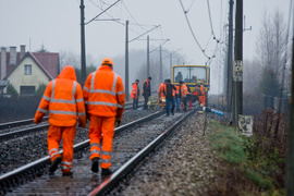 Naprawili tory po pożarze  (aktualizacja) 