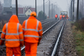 Naprawili tory po pożarze  (aktualizacja) 