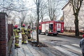 Kolizja na Komeńskiego. Sprawca miał 2 promile