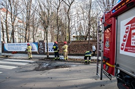 Kolizja na Komeńskiego. Sprawca miał 2 promile