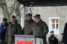 Żołnierze gotowi do kolejnej misji na Łotwie