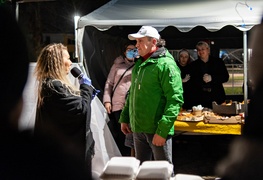 „Nie jesteś sam”, czyli wigilia na placu Dworcowym