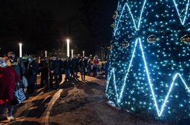„Nie jesteś sam”, czyli wigilia na placu Dworcowym