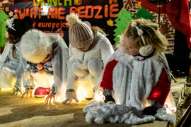 Świąteczne show w Żłobku i Przedszkolu Mały Europejczyk w Elblągu