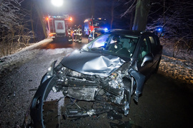 Czołowe zderzenie pod Dąbrową