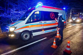 Czołowe zderzenie pod Dąbrową