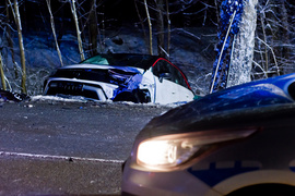 Czołowe zderzenie pod Dąbrową