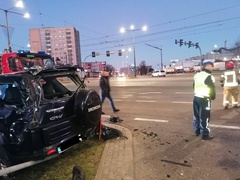 Zderzenie hondy z renault