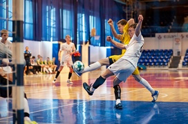Futsal na żółto, biało i niebiesko zdjęcie nr 254289
